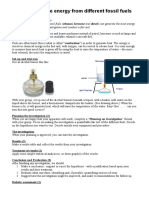 Energy From Ethanol Diesel Kerosene Inv