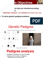 Lecture 6A - Genetic Pedigrees