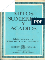 Mitos Sumerios Y Acadios - Federico Lara Peinado PDF