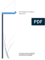 Generalidades de La Logistica