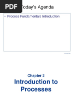 3 Process Fundamentals Chapter 2 and 3