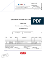 S-000-1382-0001V - 0 - Specification Power and Control Cable