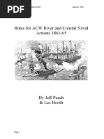 Acw Naval Rules by Les Booth