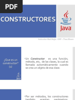 Java (12) Constructor de La Clase