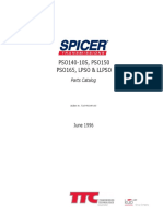 Spicer Pso140 10s Pso150 Pso165 Lpso Llpso Series Parts Manual