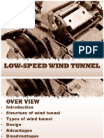 Low Speed Wind Tunnel