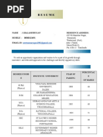 M.phil Resume