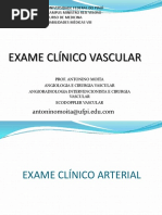 Exame Clínico Vascular