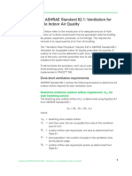 ASHRAE62.1 and FAQs