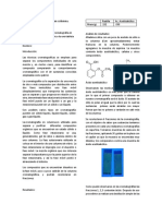 Práctica 11 Cromatografía en Columna