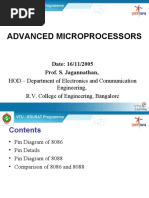 Advanced Microprocessors: Date: 16/11/2005 Prof. S. Jagannathan