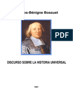 Bossuet - Discurso Sobre La Historia Universal