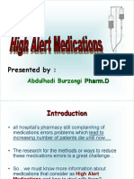 Presented By:: Abdulhadi Burzangi Pharm.D