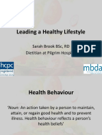 Leading A Healthy Lifestyle