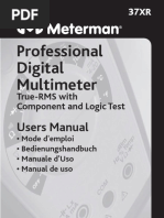 Meterman 37XR PDF