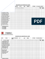 Registros de Asistencia