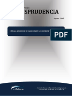 Jurisprudencia 2015 Cámara Nacional de Casación en Lo Criminal y Correccional PDF