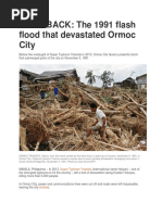 LOOK BACK: The 1991 Flash Flood That Devastated Ormoc City: Super Typhoon Yolanda