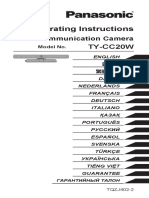 PANASONIC - WebCam-TQZJ402 - TY-CC20W PDF