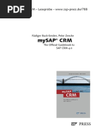 Sappress Mysap CRM Engl