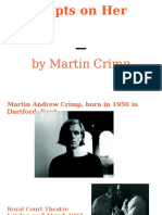 "Attempts On Her Life" by Martin Crimp