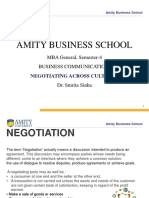 Amity Business School: MBA General, Semester-4 Business Communication