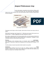 Proses Dan Tahapan Pelaksanaan Atap Zincalume