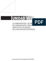 Fundamentos Educación A Distancia Unidad6