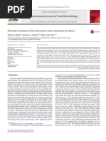 Thermal Resistance of Saccharomyces Yeast Ascospores in Beers