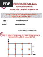 Analisis de Portico 3D PDF