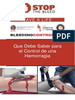 Stop The Bleed Booklet Español