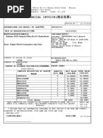 Commercial Invoice (商业发票) : South Africa