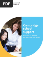 Cambridge School Support v1.17