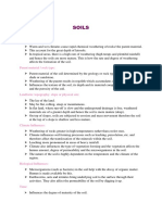 Soils: Soil Forming Factors