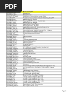 Ewm-Tables: Table Name Short Description