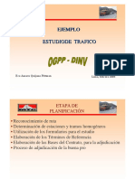 Ejemplos de TRAFICO