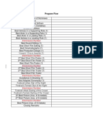 Program Flow OF FILM FEST AWARDS