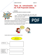 Guia de Comunicacion 5to Grado