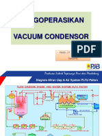 Mengoperasikan Vacum Condensor