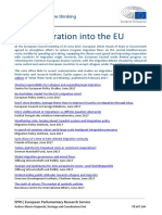 Migration Into The EU, 2017