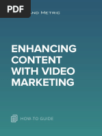 Enhancing Content With Video Marketing