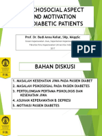 Psychososial Aspect and Motivation For Diabetic Patients. Prof - Dr.budi Anna Keliat, SKp.M.appsc