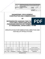 P15340-CYD-PI-SP-0006 - Rev.1 (Specification For Fabrication, Erection & Testing of Piping System)