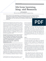 Argyris (2002) Double-Loop Learning