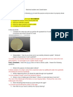 Bacterial Isolation and Classification - Jacqueline Centeno