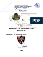 Manual de Aprendizaje MathCad I