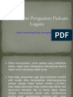 Mekanisme Penguatan Paduan Logam