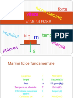 Marimi Fizice Scalare Si Vectoriale