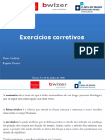 Exercícios Corretivos