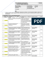 Plan de Trabajo Diario Pet Maquinas Herramientas